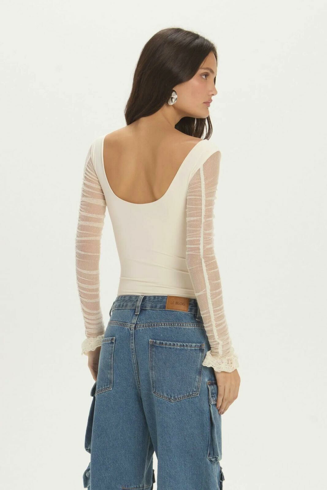 Imagem de Body Vitória Off White Le Blog